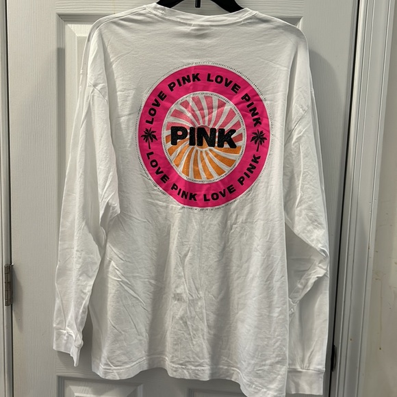 VS PINK Rhinestone Glitter Bling Top - Picture 2 of 8